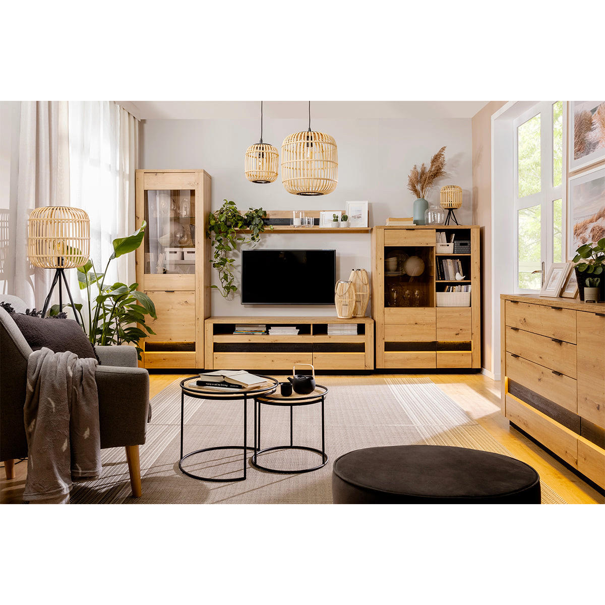 TODO - Schwarz, Holzwerkstoff (66/199/42cm) - Petits-meubles