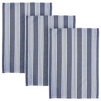 KÜCHENTUCH (3er Set) Loft - Blau, Textil (50/67cm) - Butlers