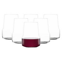 ROTWEIN TUMBLER Level transparent 550 ml 6er Set - Transparent, Glas (0.55L) - Zwiesel Glas