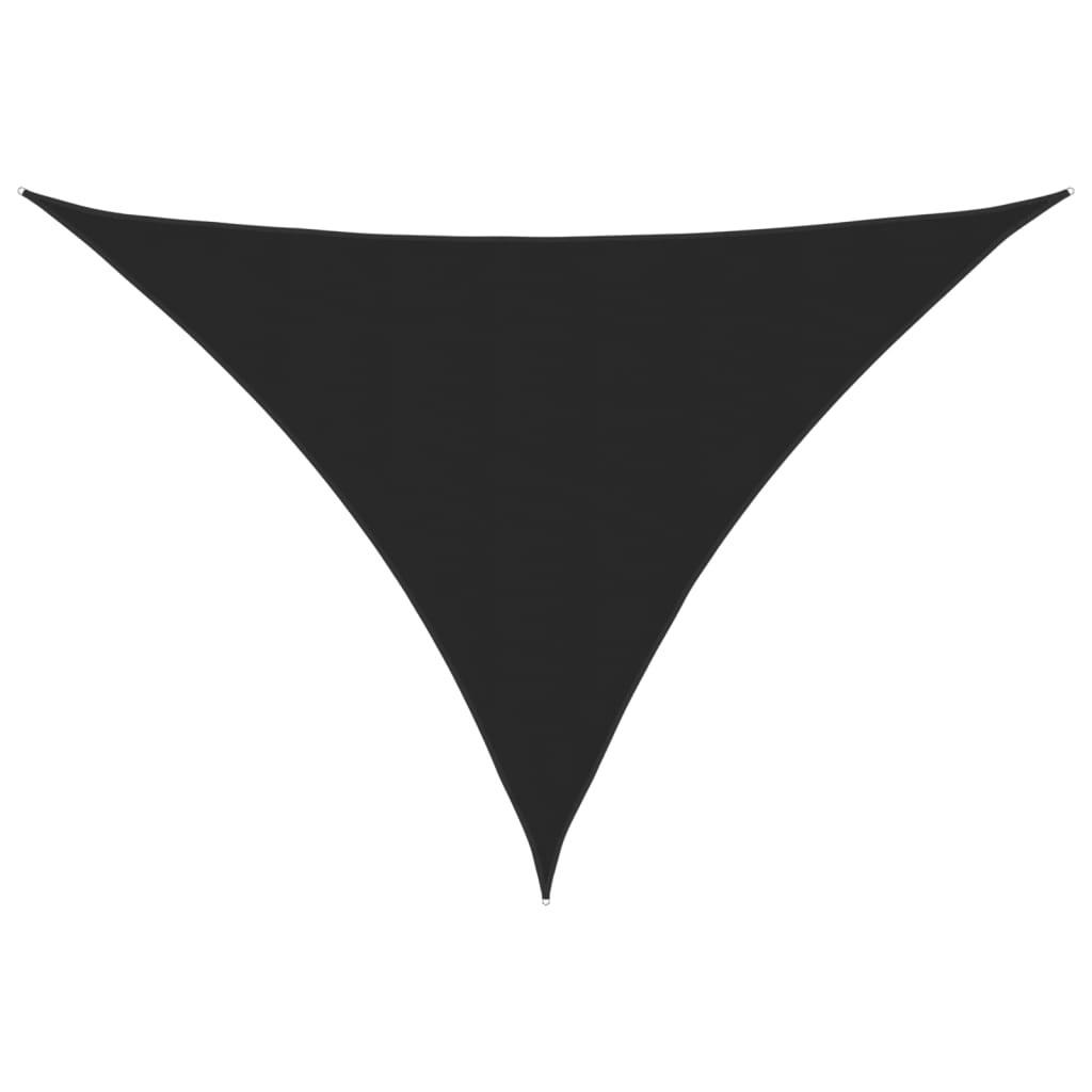furnicato Sonnensegel Schwarz 400x300 cm