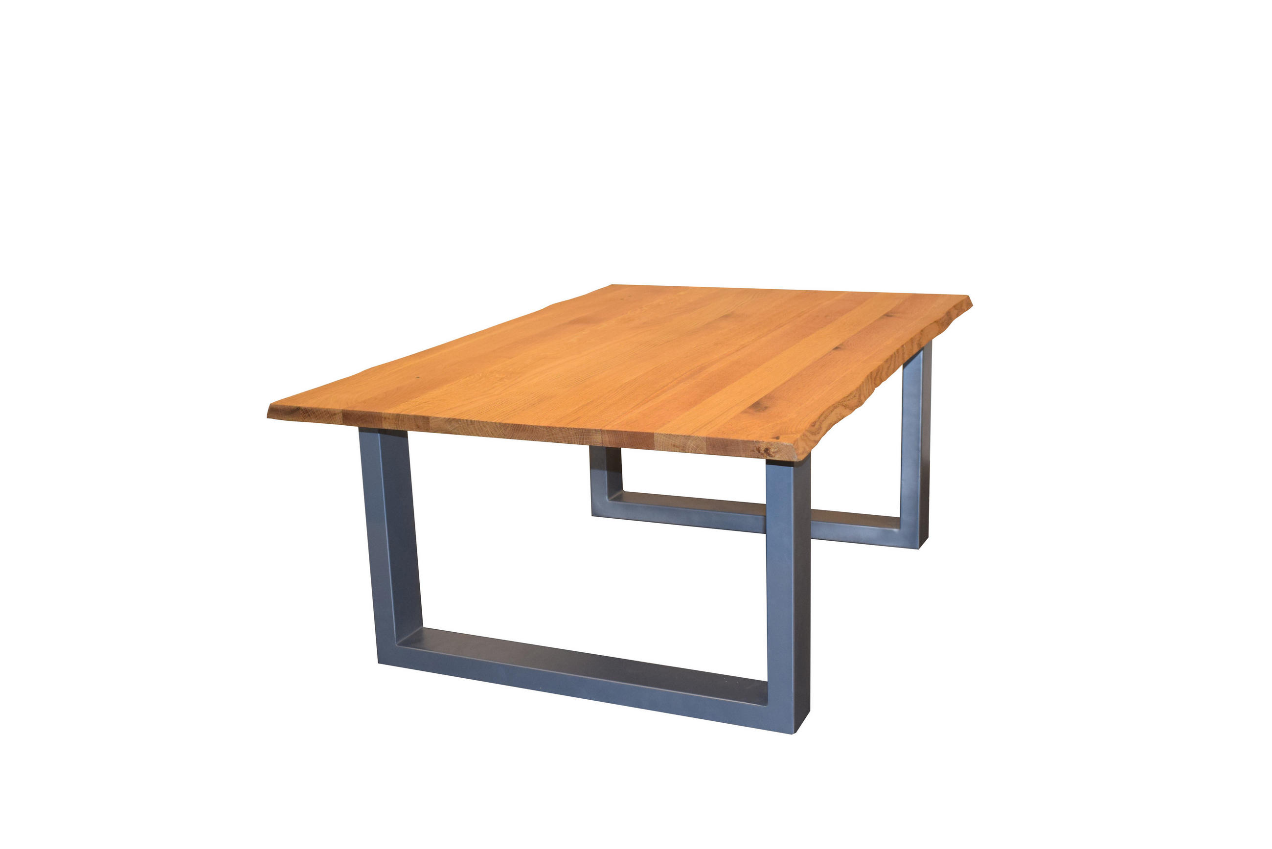 COUCHTISCH SESSA - Beige/Silberfarben, Holz/Metall (80/120/48cm) - SAM