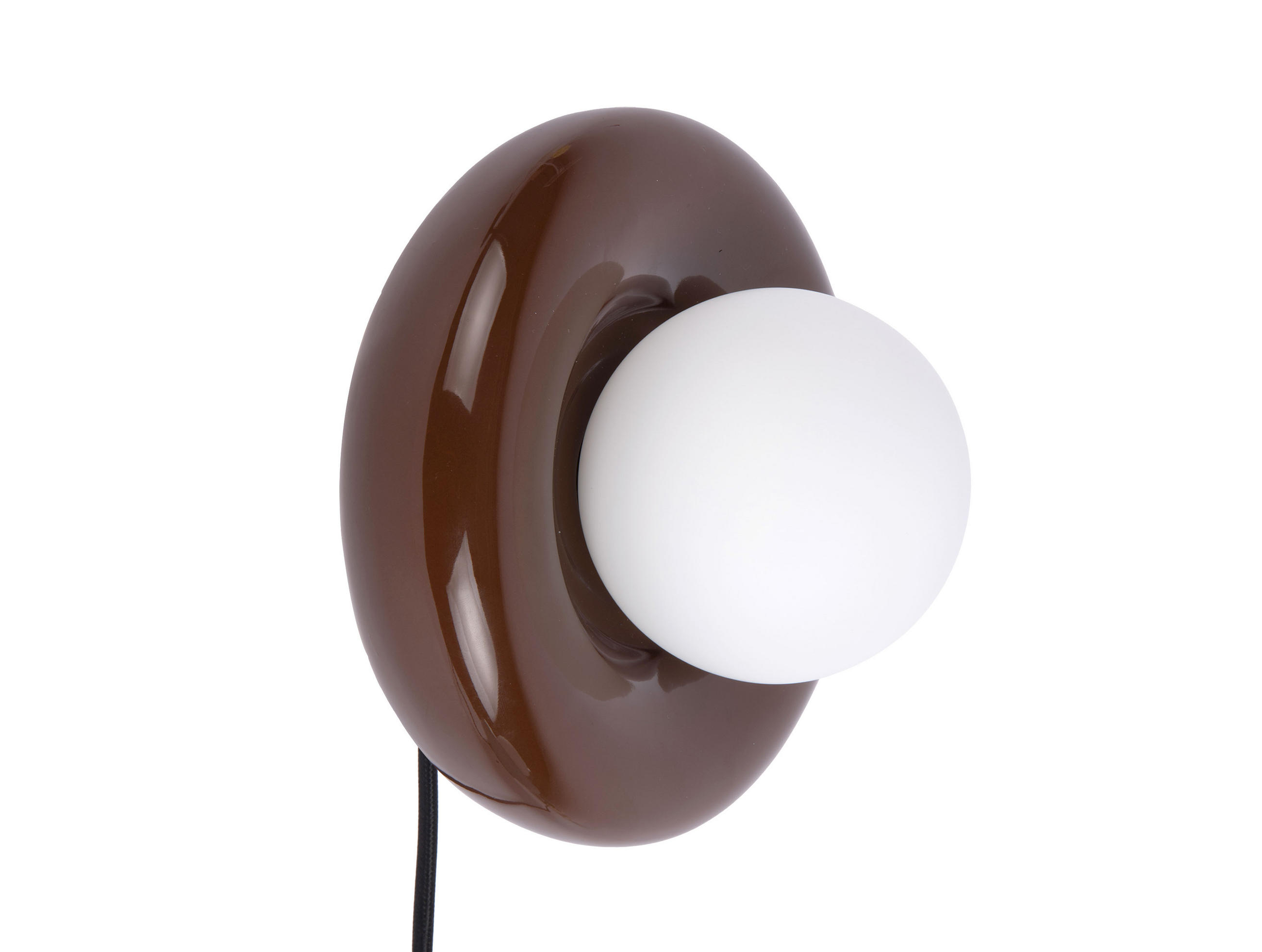 Leitmotiv Wandlampe Braun 19x17x19 cm