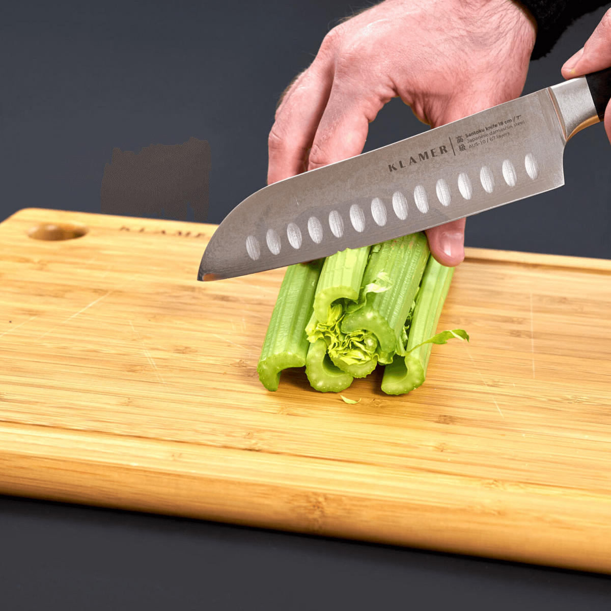 SCHNEIDEBRETT 45 x 30 cm Bambus - Hellbraun, Holz (30/45cm) - KLAMER