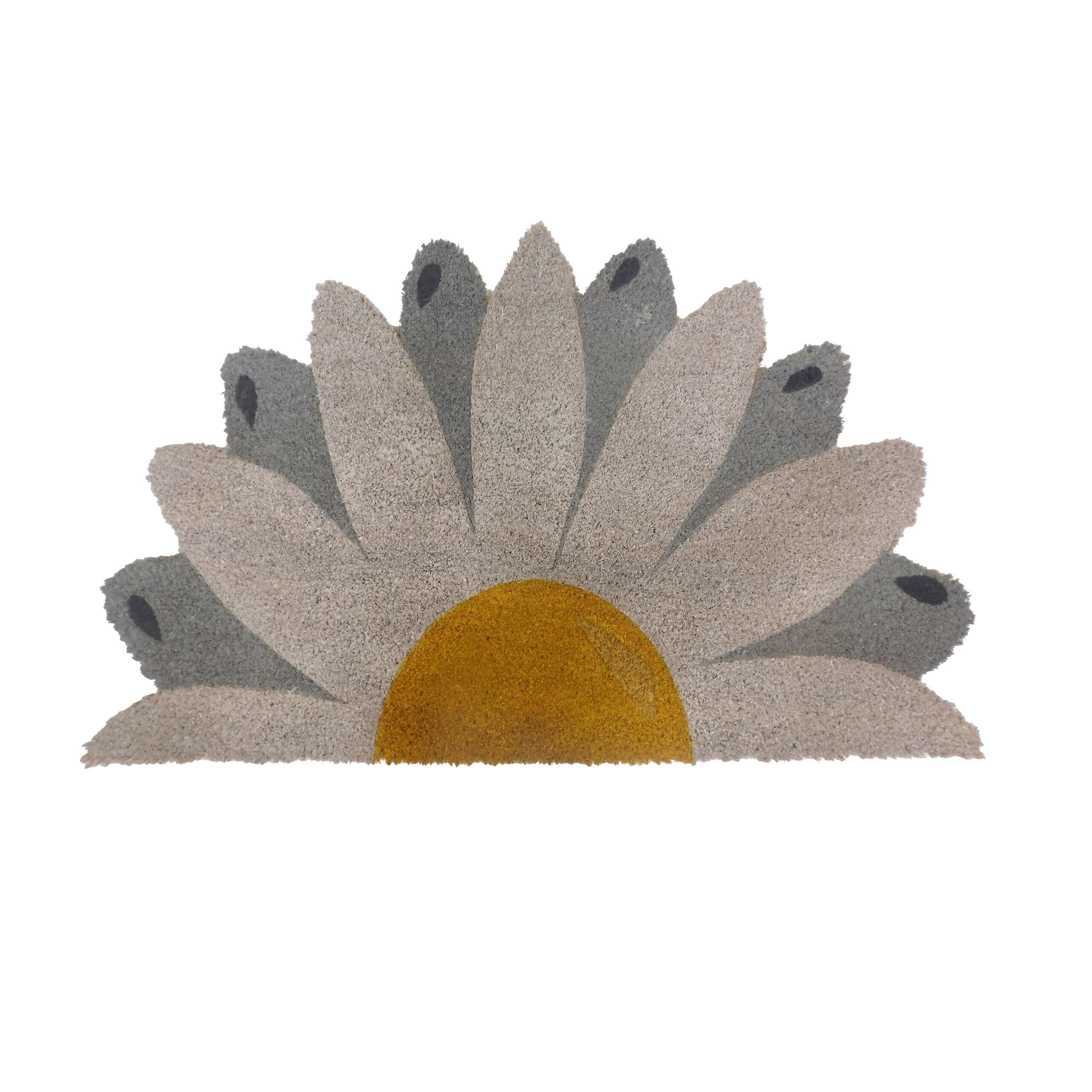 Relaxdays Fussmatte Mehrfarbig 80x50 cm
