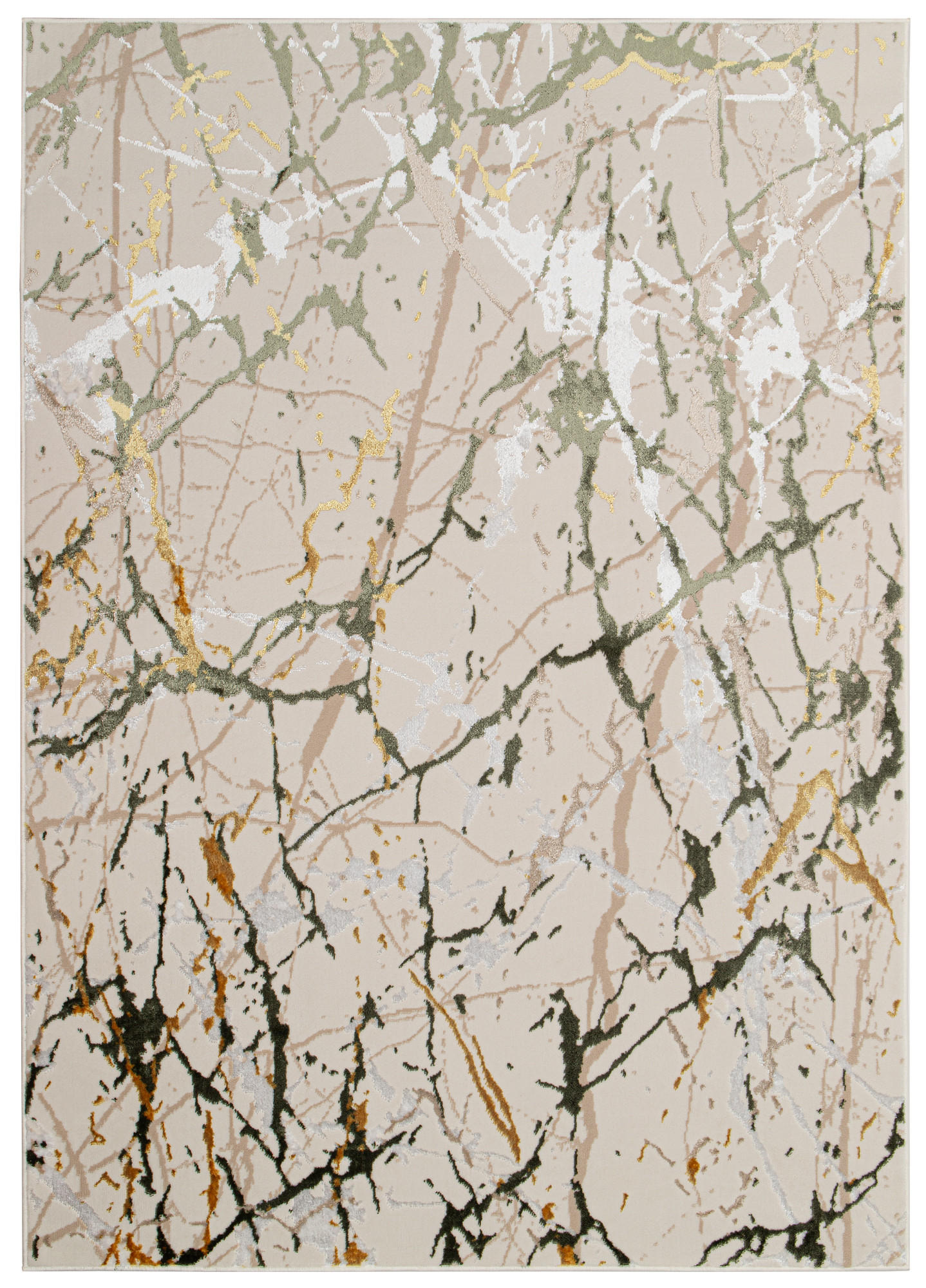 TEPPICH CRYSTAL Creme 160/220 cm - Creme, Textil (160/220cm) - Tapiso