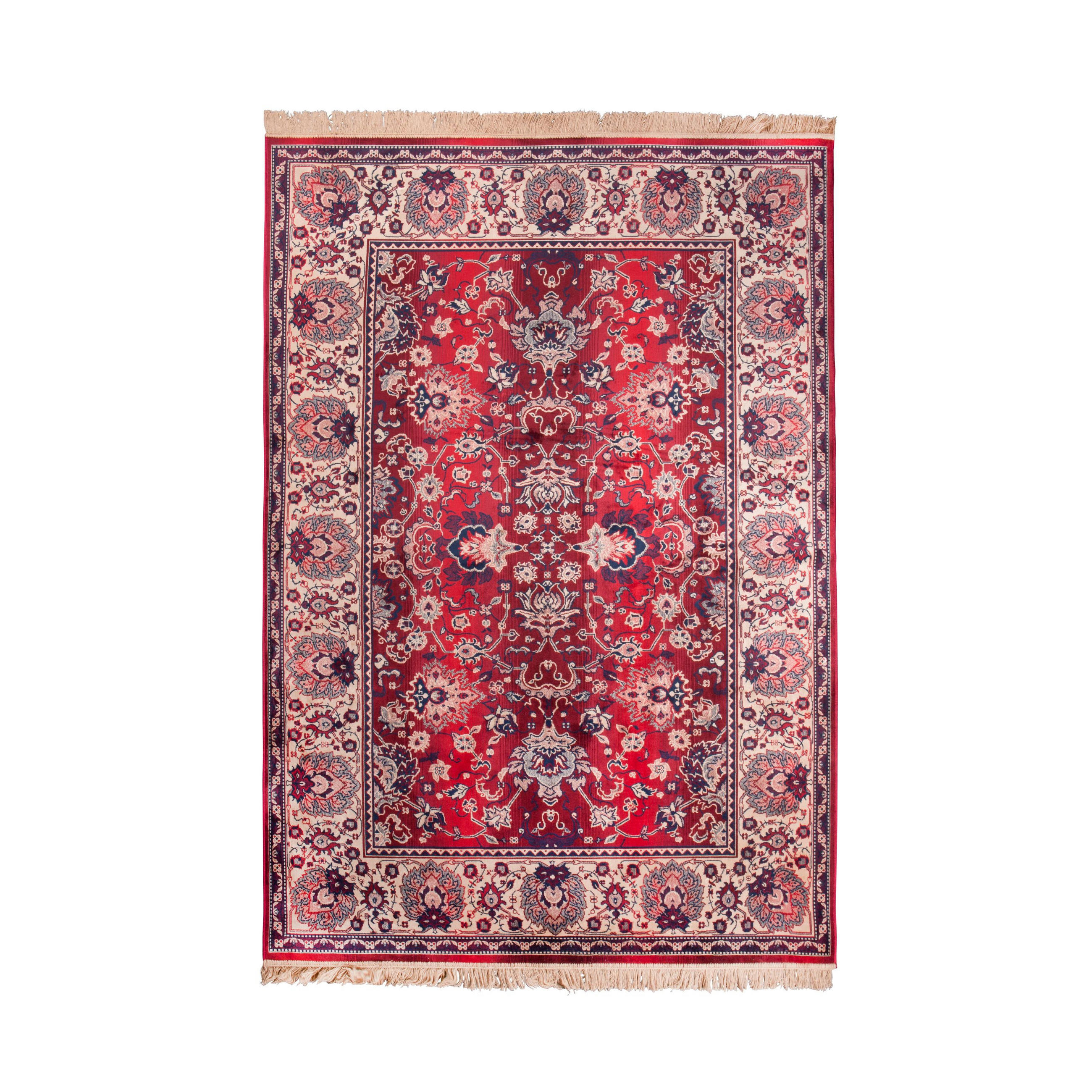 TEPPICH Bid 170x240 cm Rot - Rot, Textil (240/170cm) - Dutchbone