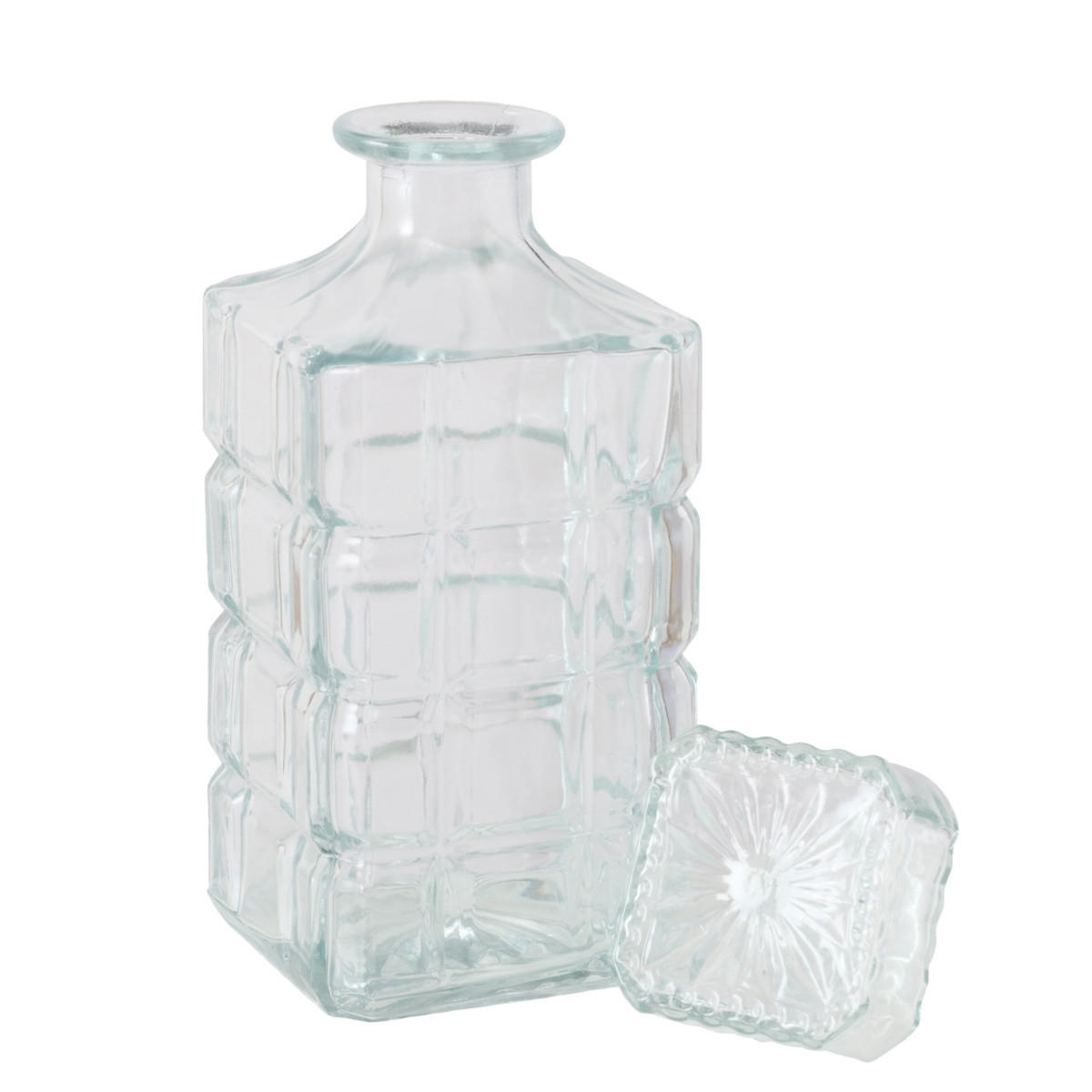 KARAFFE Whiskey 900 ml - Transparent, Glas (0.9L) - Boltze Home