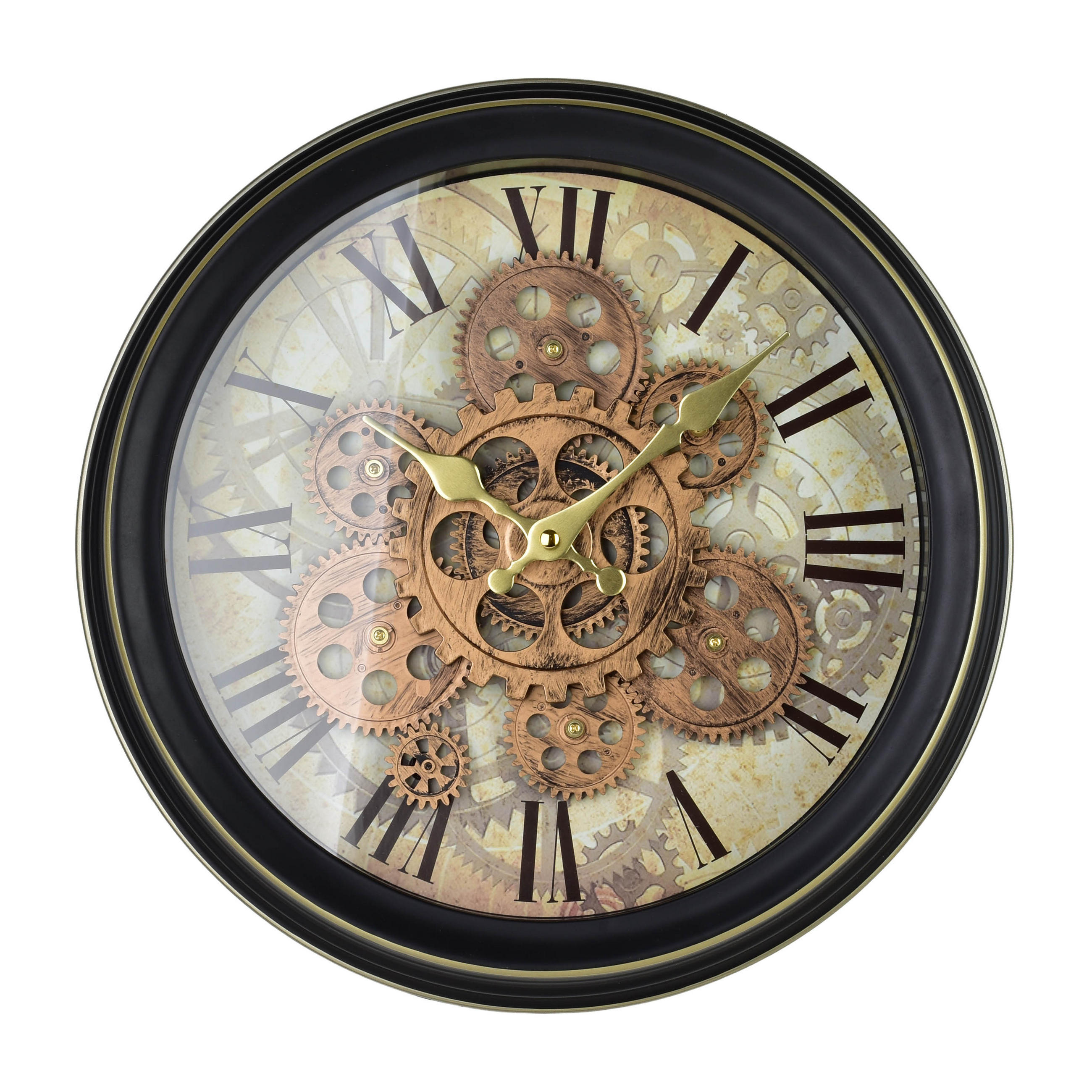 WANDUHR Ramsey Braun 35/7/35 cm Kunstoff - Braun, Kunststoff (35/35/7cm) - Mondex