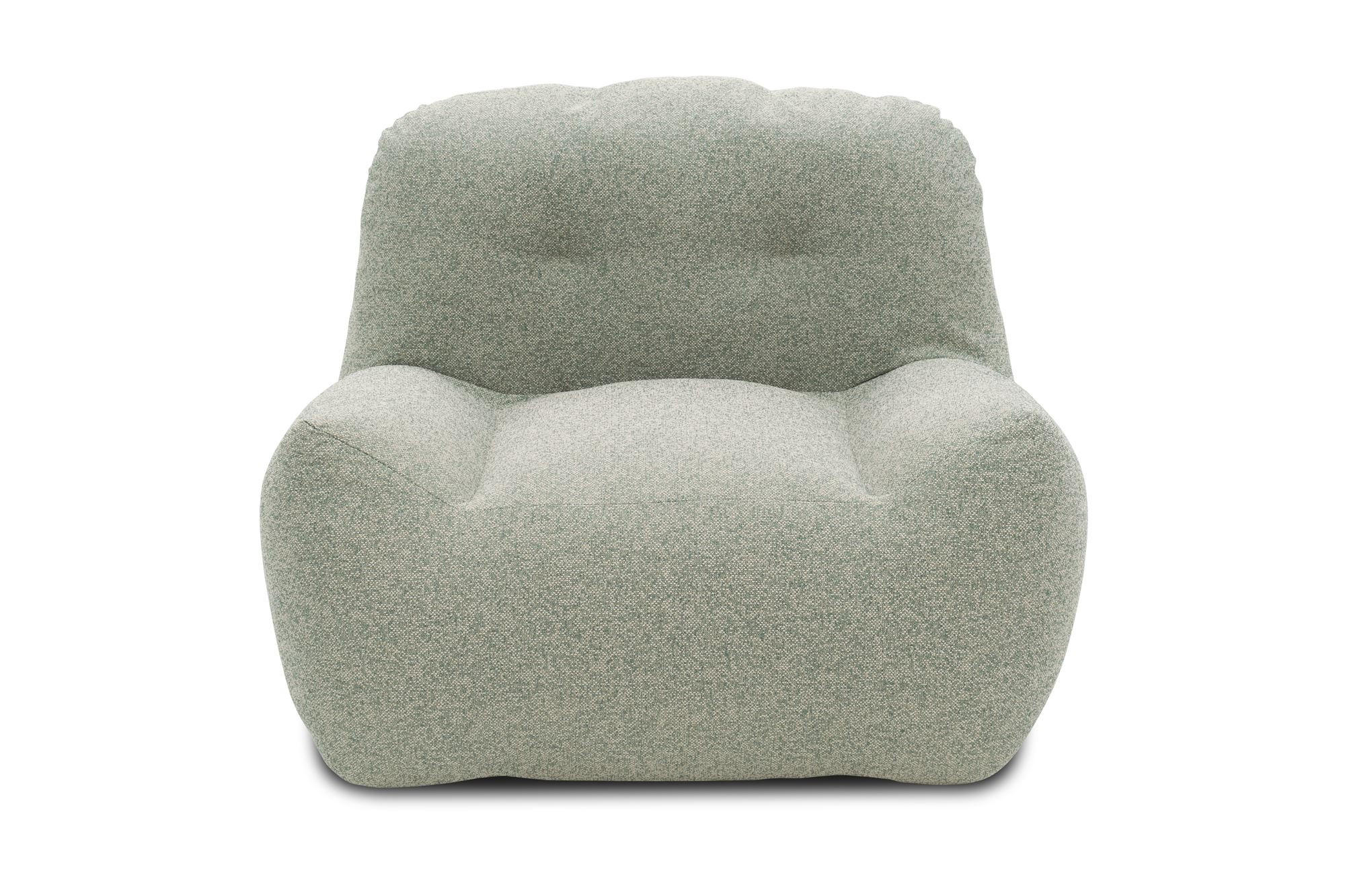 GARTENLOUNGE-SESSEL Branizlawa 103x71x102 mit Outdoorbezug in grün - Grün, Kunststoff (103/71/102cm) - 58aufmkessel