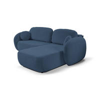 ECKSOFA Olena - Dunkelblau (Aragon 79) - Dunkelblau, Holzwerkstoff (248/174cm)