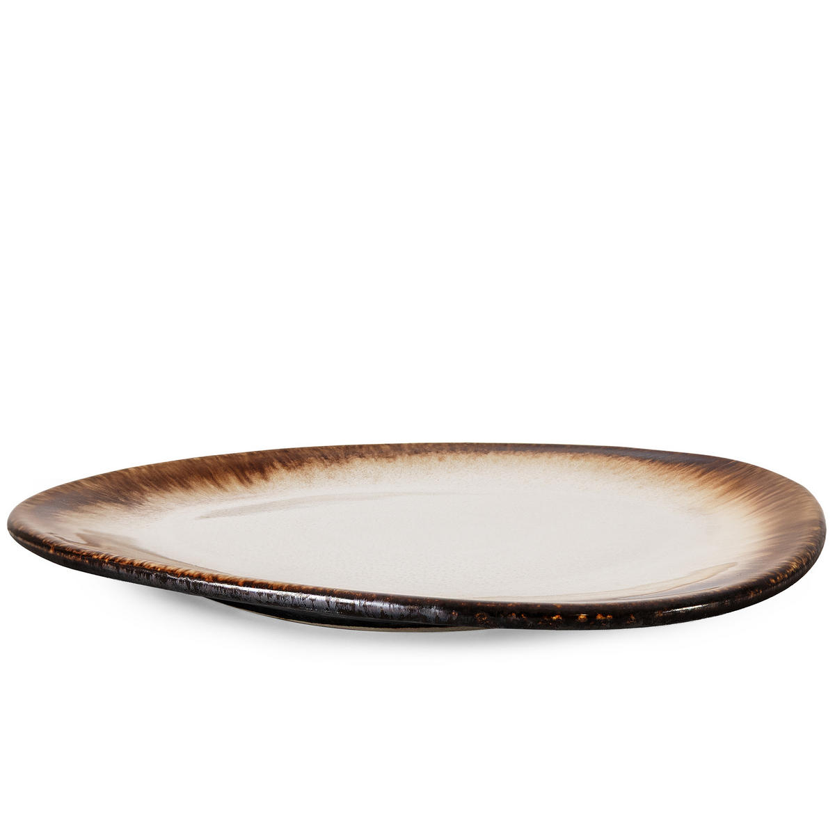 GESCHIRRSET PRIMA, 6-Personen, 12-tlg, Hellbeige - Beige, Keramik (30/2.4/28cm) - KONSIMO®