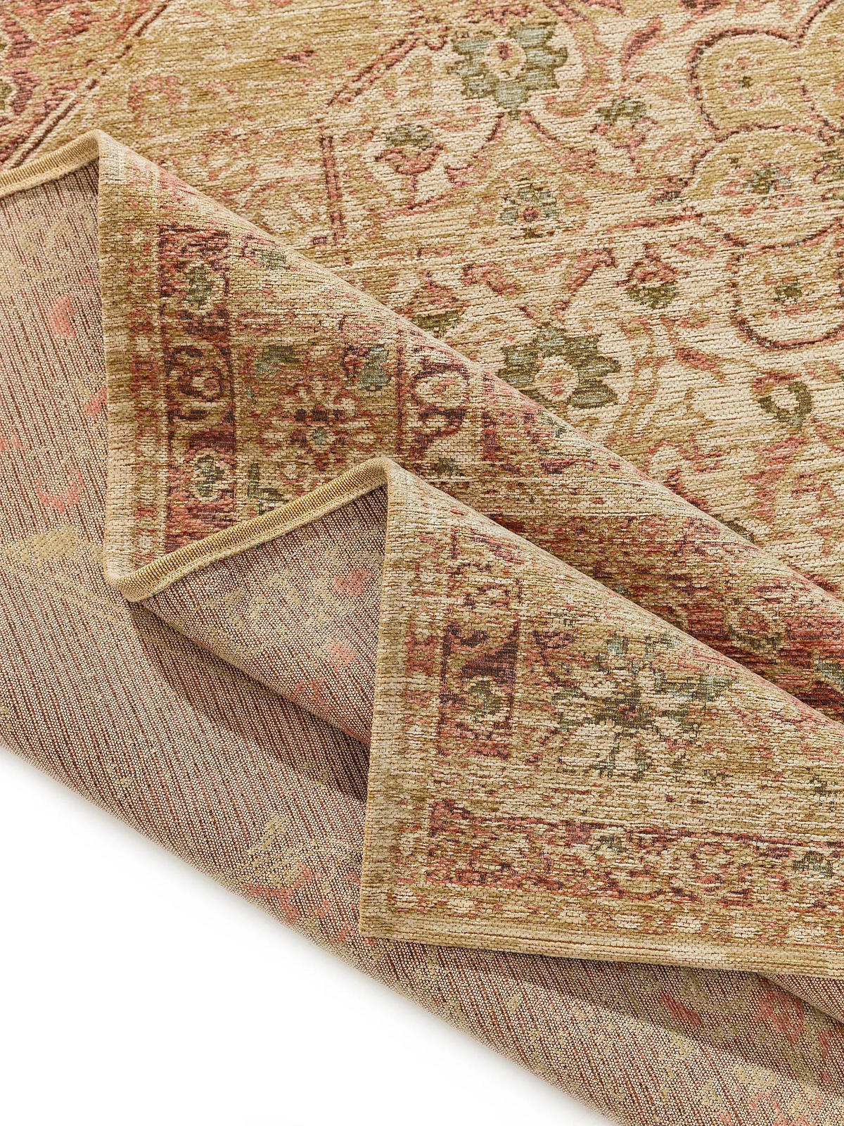 FLACHGEWEBETEPPICH Frencie Rosa 200x285 cm - Rosa, Textil (200/285cm) - benuta Nest