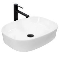 AUFSATZWASCHBECKEN Rea Angie - Weiß, Keramik (38/11.5/52cm) - REA
