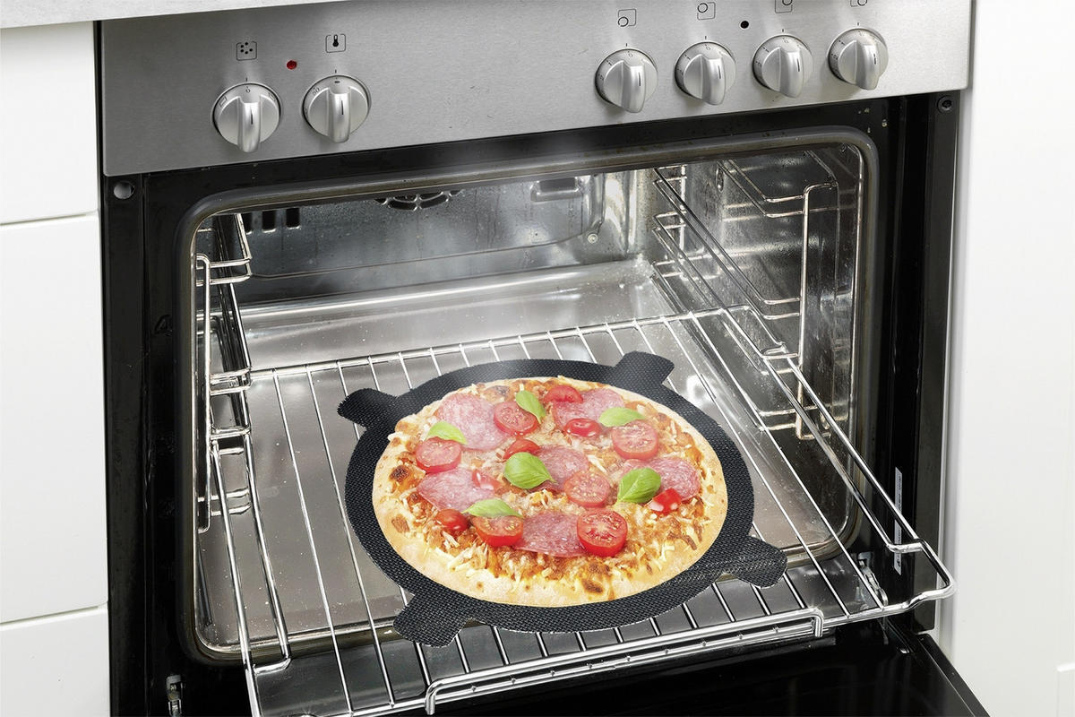 PFANNENSCHONER 3er-Set - Schwarz, Textil (25/25cm) - Maximex