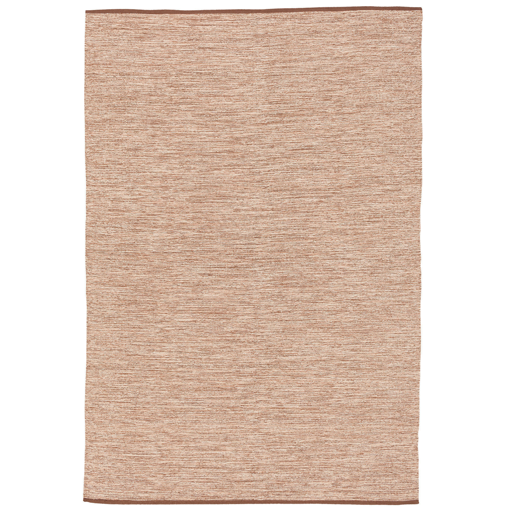 BAUMWOLLE NATUR KELIM TEPPICH EASY MELIERT - Beige, Textil (120/180cm) - Pergamon