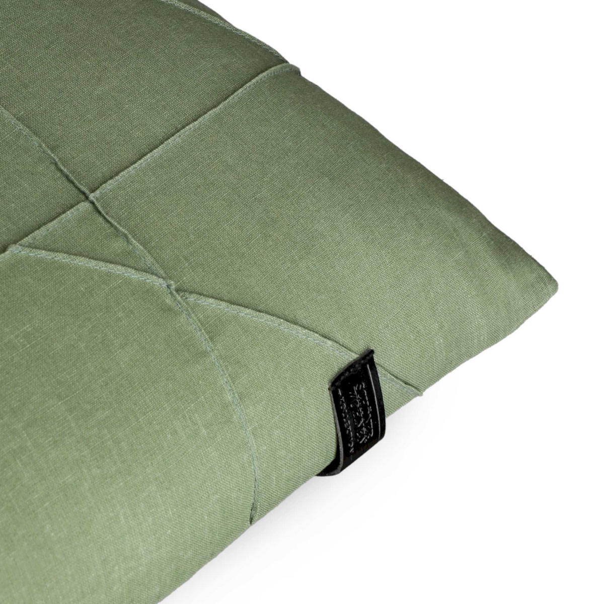 ZIERKISSENHÜLLE PLEAT - Grün, Textil (45/45cm) - Schöner Wohnen