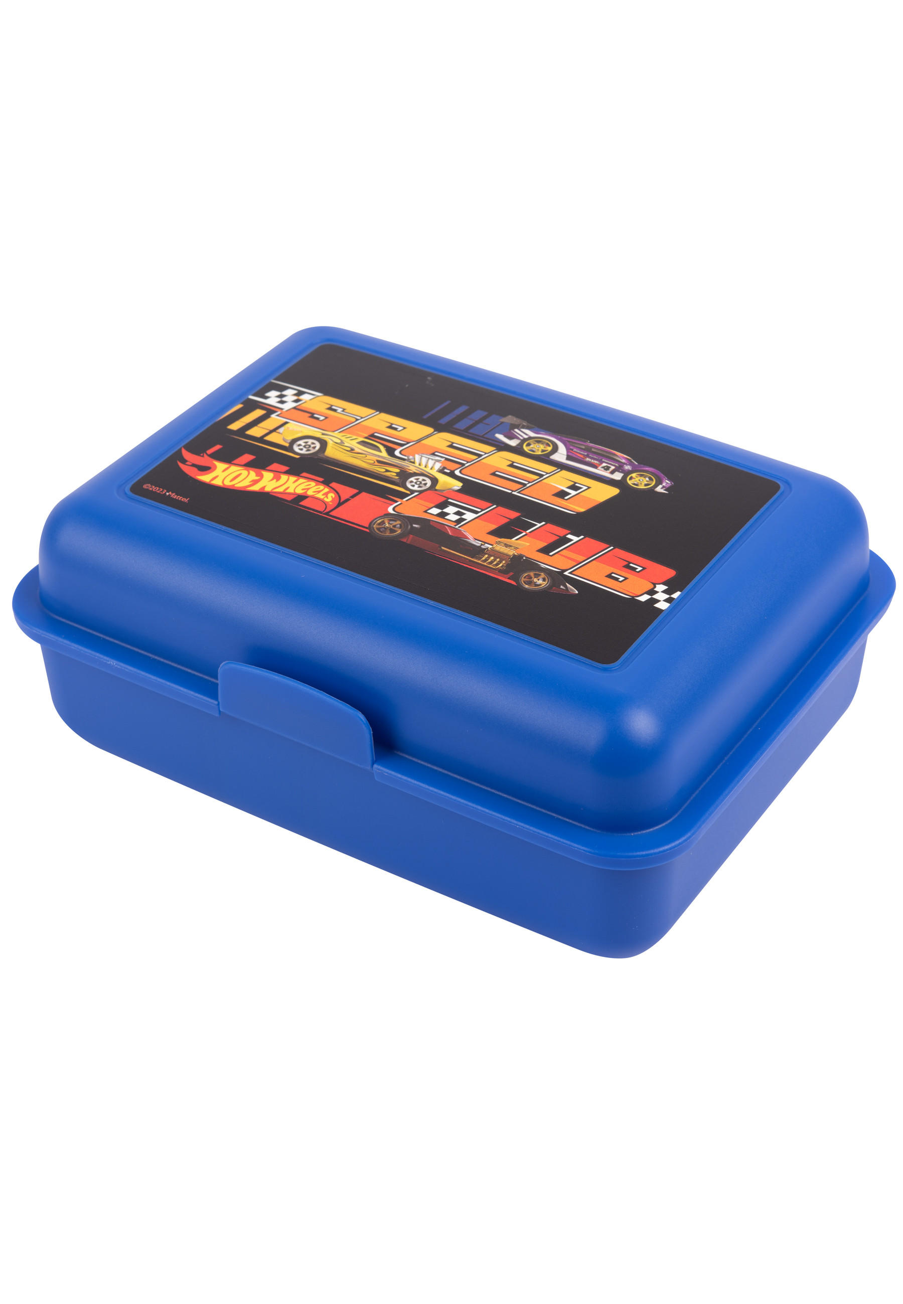 BROTDOSE Hot Wheels Speed Club Blau 17,5 x 12,8 x 6,9 cm - Blau, Kunststoff (17.5/6.9/12.8cm) - Hot Wheels