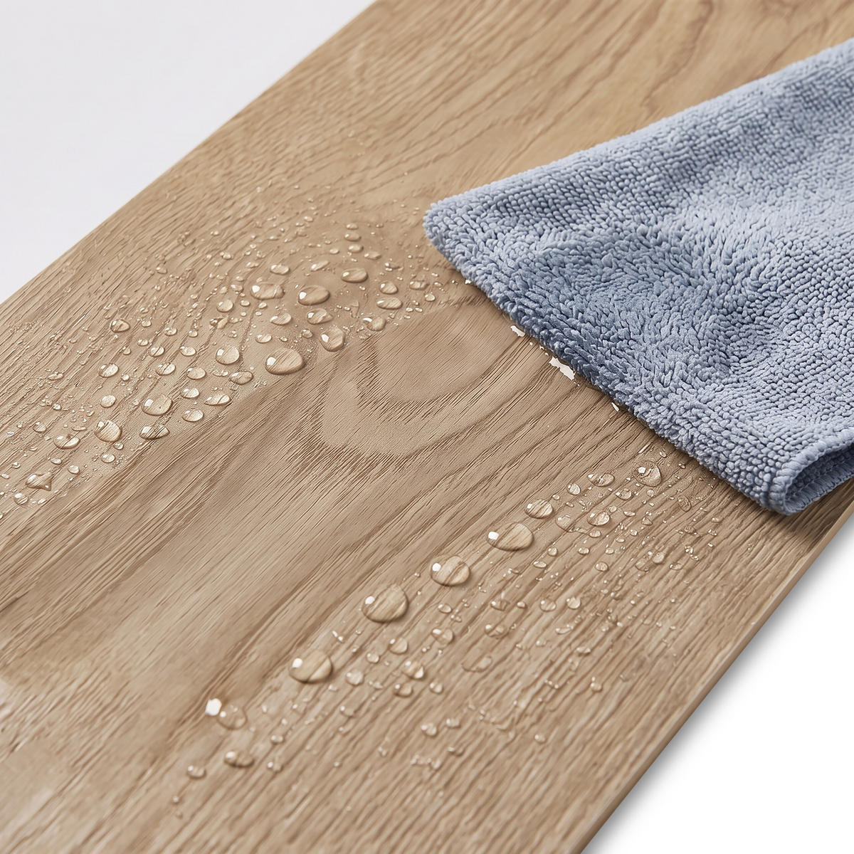 VINYLBODEN Eiche hell 50er-Set selbstklebend - Beige, Kunststoff (91.4/15.2/0.2cm) - Relaxdays