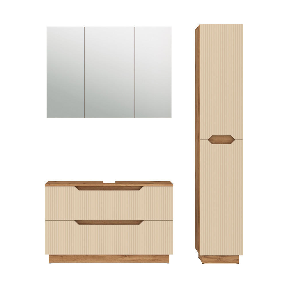BADRUMSMÖBELSET Lotta Kaschmir 3 delar Kashmir 62.5/99.4/32 cm