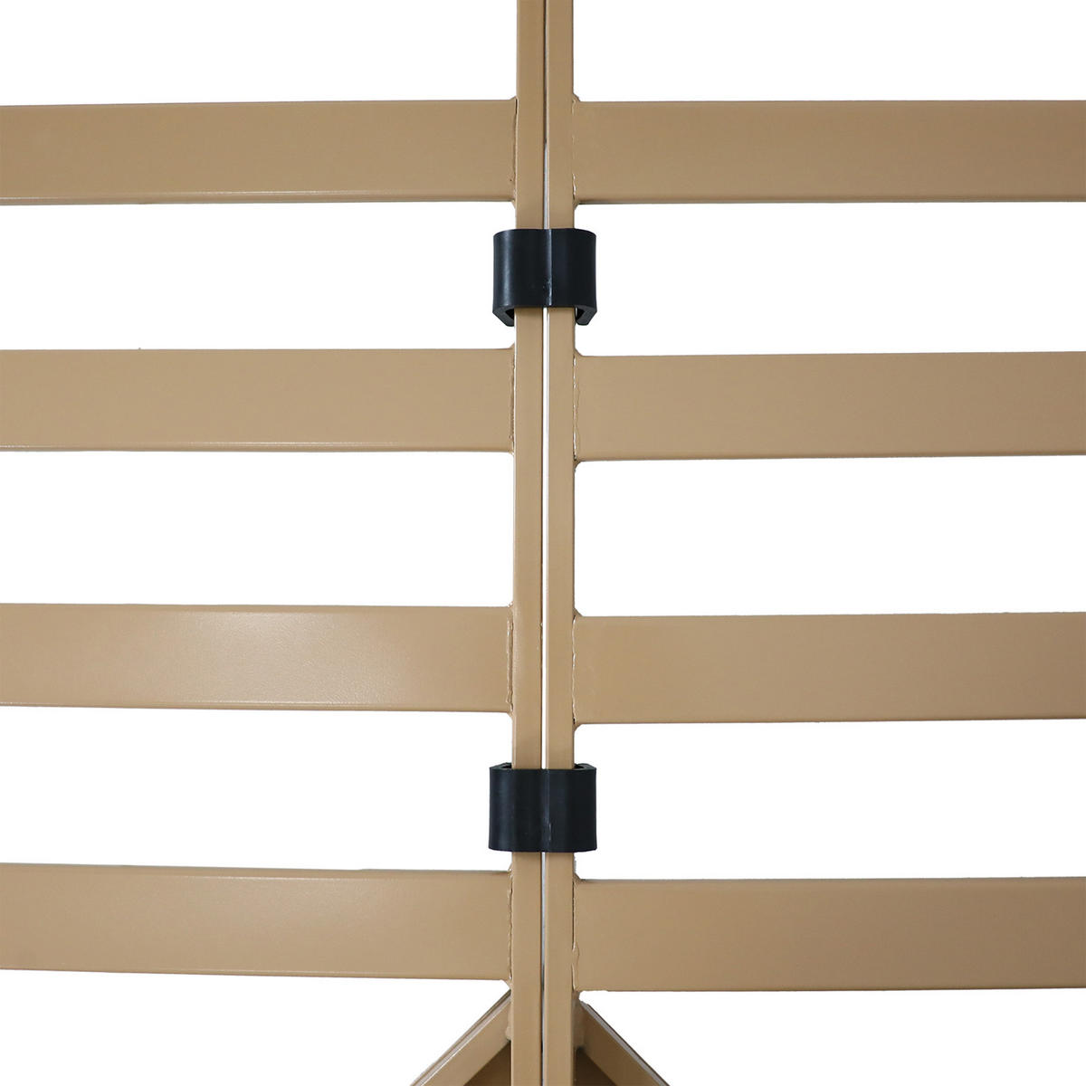 GARTENLOUNGE Missouri Beige / Natur - Beige/Creme, Metall - SVITA