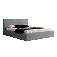 POLSTERBETT VIVELO 120x200 cm, Grau - Grau, Textil (200/120cm) - Fedve