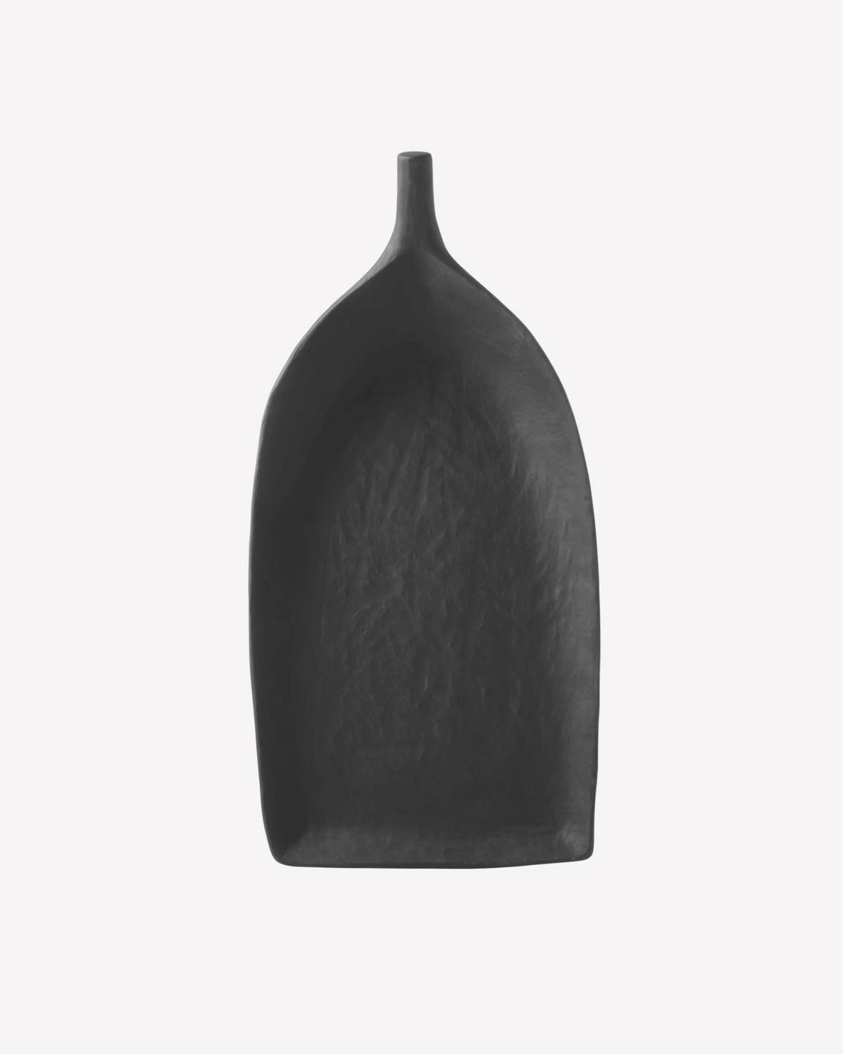 SCHAUFELPLATTE YLI 36 CM Matt schiefer style - Schieferfarben, Keramik (21/8.5/36cm) - Revol Porcelaine France