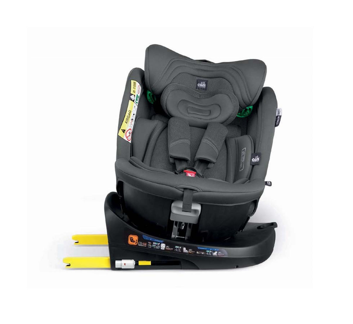 KINDERAUTOSITZ Royal I-Size Auto-Kindersitz - Anthrazit, Kunststoff (55/78/46cm) - Cam il Mondo del Bambino S.p.A.
