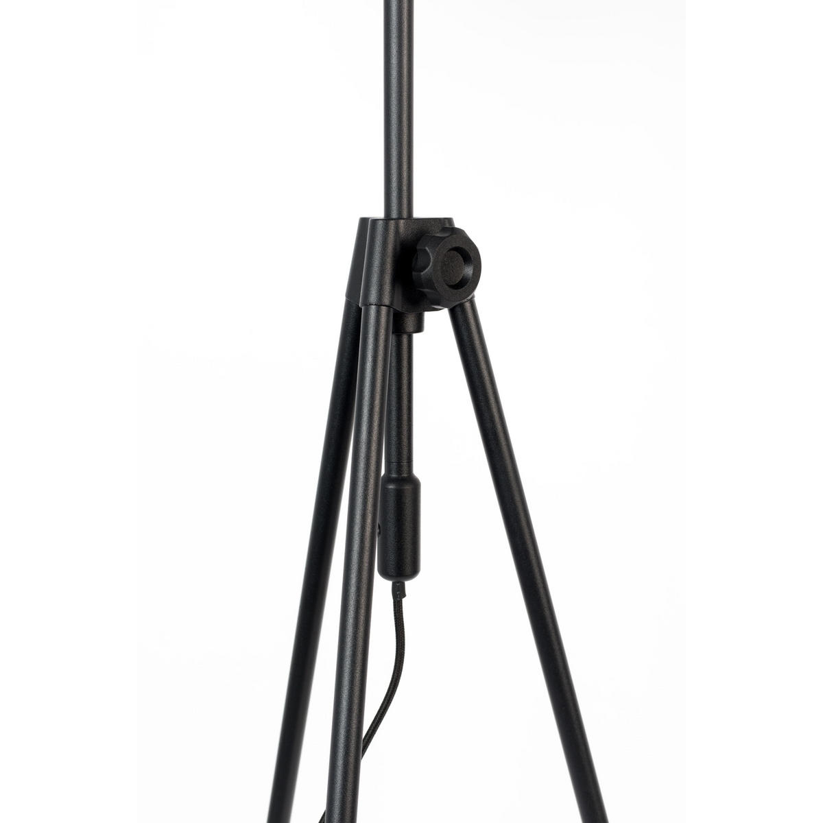 STEHLAMPE Lesley Schwarz - Schwarz, Metall (58/58/153cm) - Zuiver