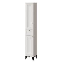HOCHSCHRANK Vanity Weiß 32 x 175 cm - Weiß, Holzwerkstoff (32/175/30cm) - Vicco