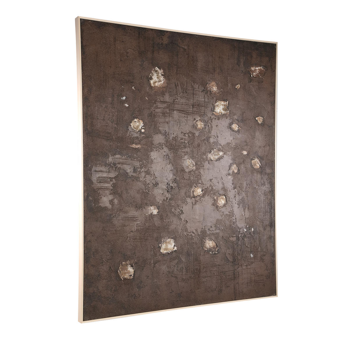 WANDPANEEL Porty Braun 122.5/5/152.5cm - Braun, Textil (5/152.5/122.5cm) - PTMD Collection