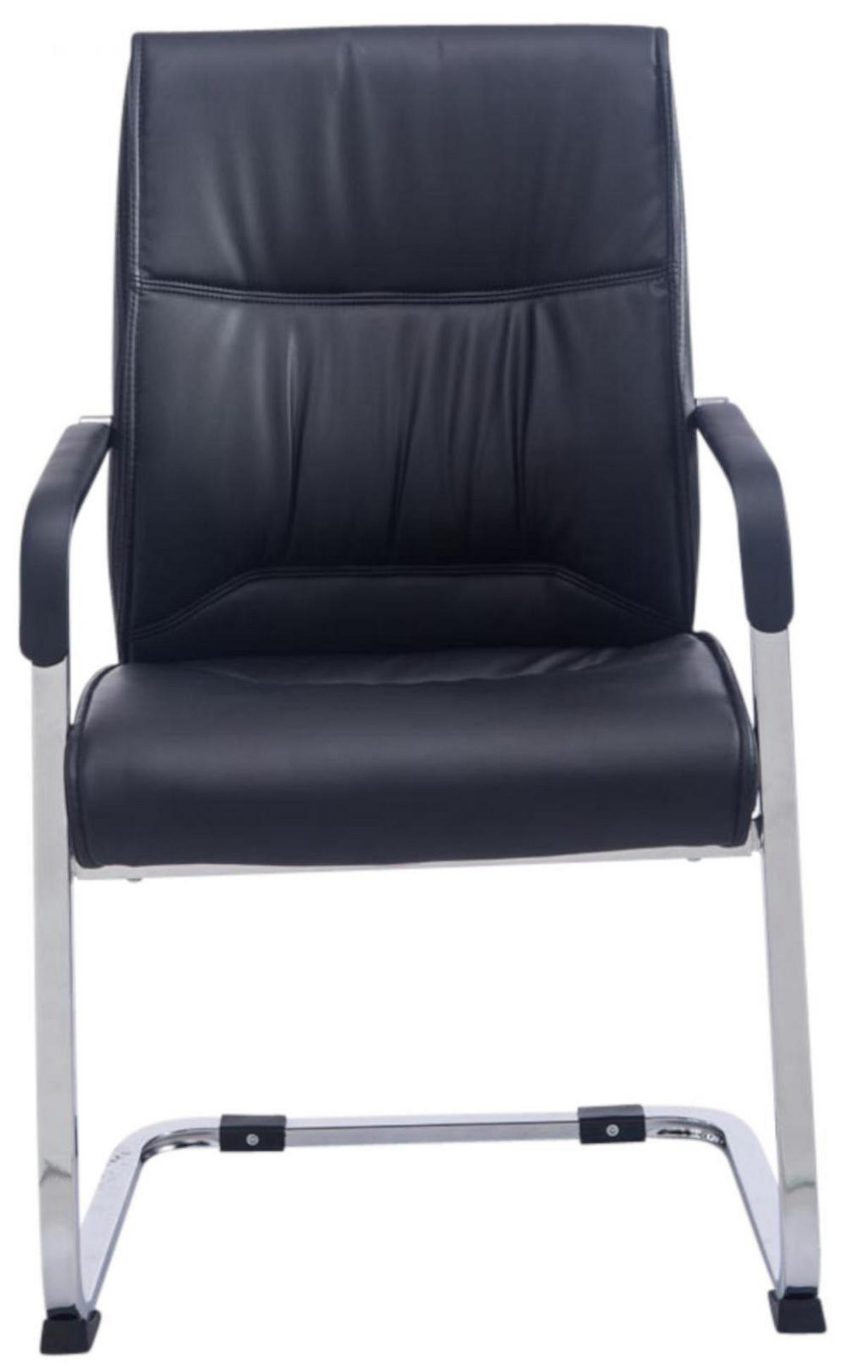 SCHWINGSTUHL 2er Set Lederlook schwarz - Schwarz, Textil/Metall (58/102/65cm) - CLP