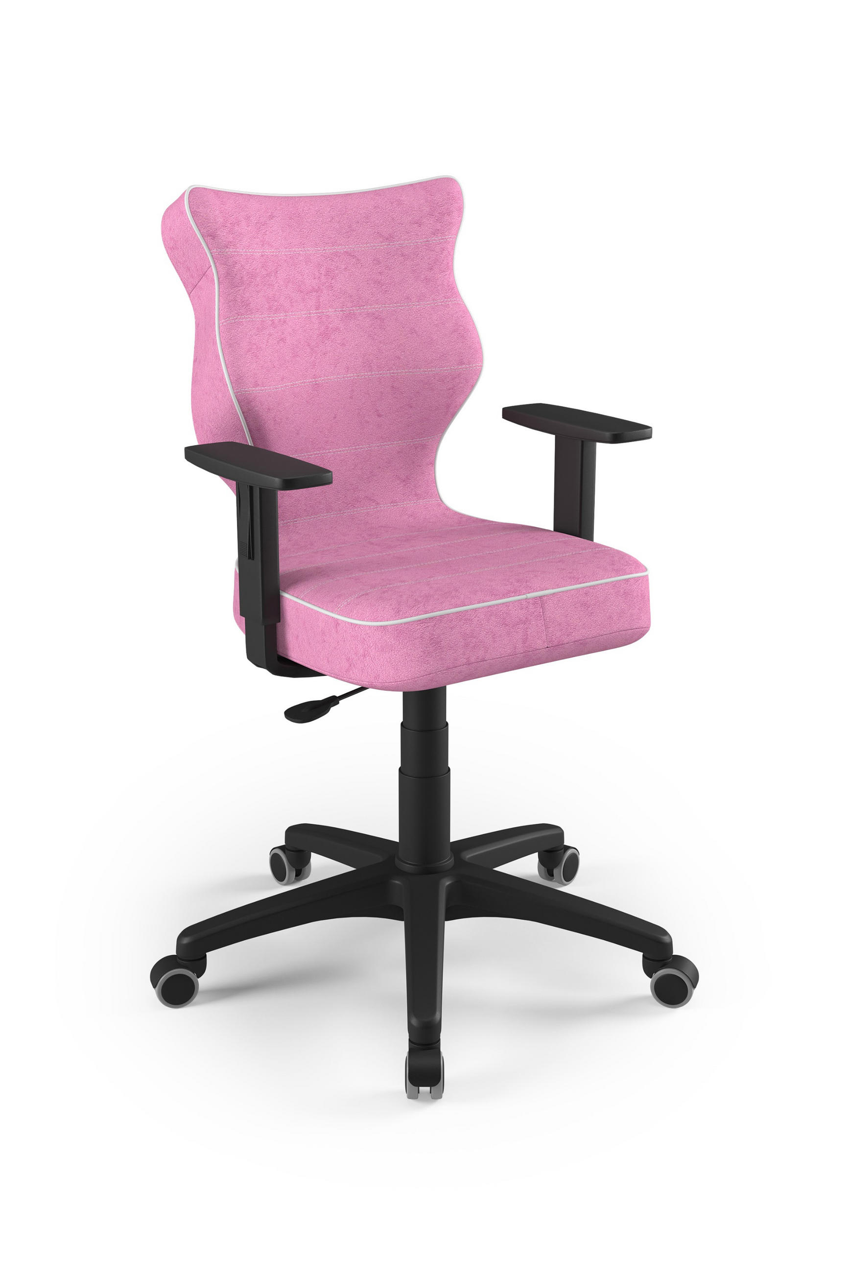 JUGENDSTUHL Duo - Rosa/Weiß, Textil (64/99/64cm) - RAUMHIRSCH FURNITURE