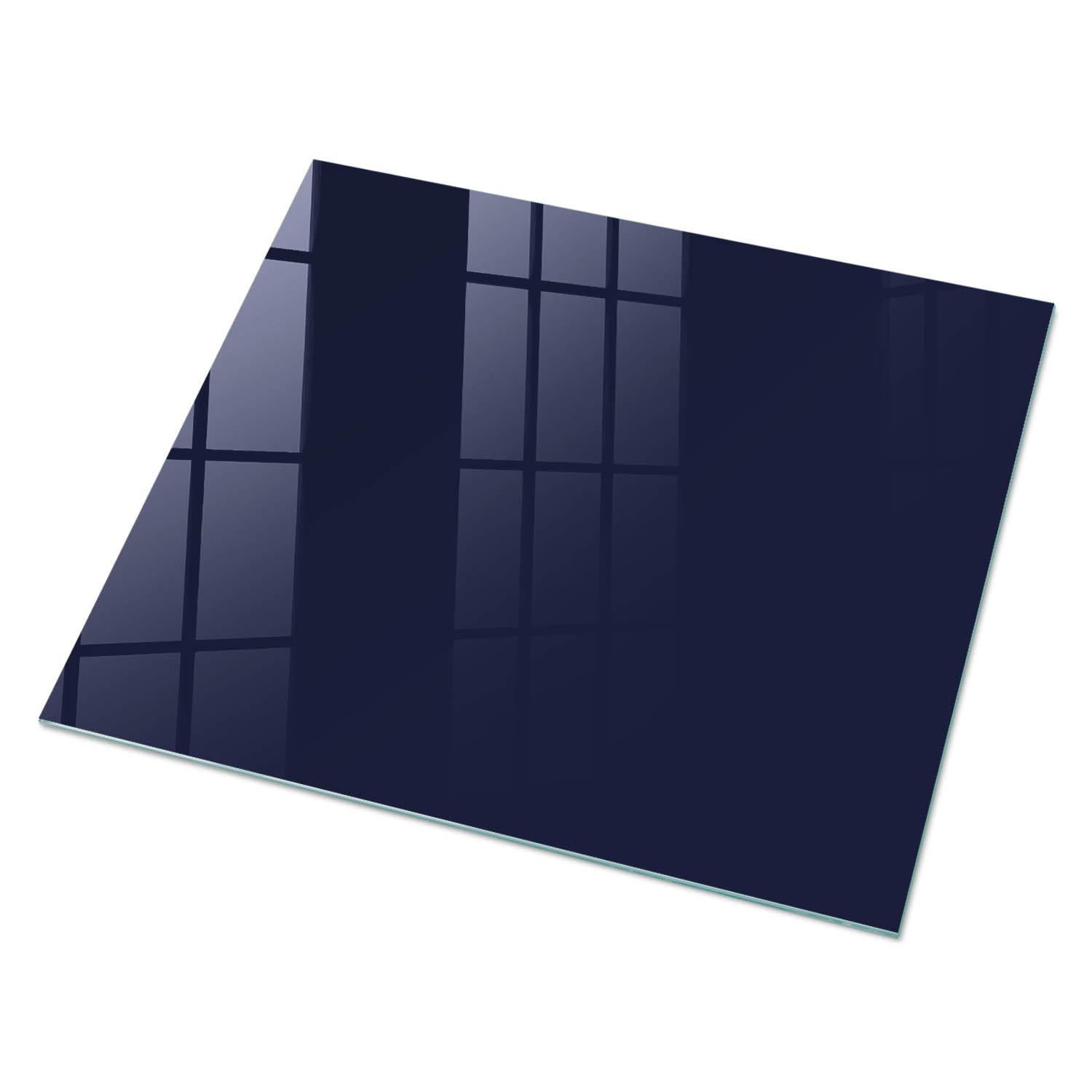 ArtPrintCave Glasplatte Schwarz 80x60x0.4 cm