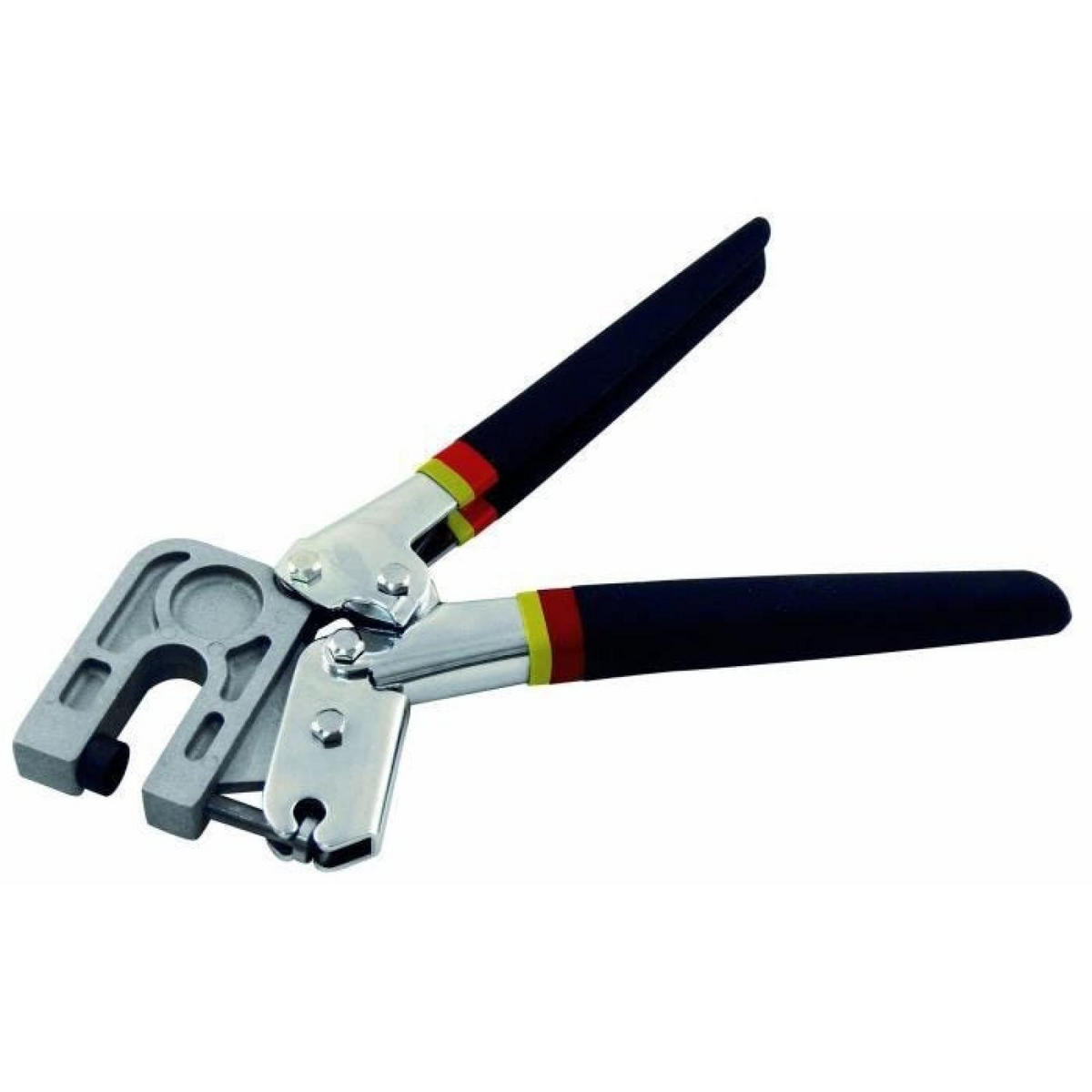 CRIMPZANGE – (0,4–0,5 mm), zum Stanzen von Montagelöchern - Schwarz, Metall (26.3/7.5/1.6cm) - DCA