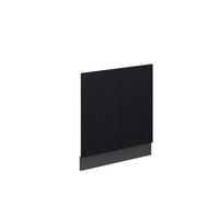 FRONTBLENDE Fame-Line Schwarz gestreift 60 cm ohne Arbeitsplatte - Anthrazit/Schwarz, Holzwerkstoff (60/67.4/1.6cm) - Vicco