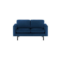 ZWEISITZER-SOFA Lioni-Kronos 9 - Dunkelblau, Holz/Textil (143/84/94cm)