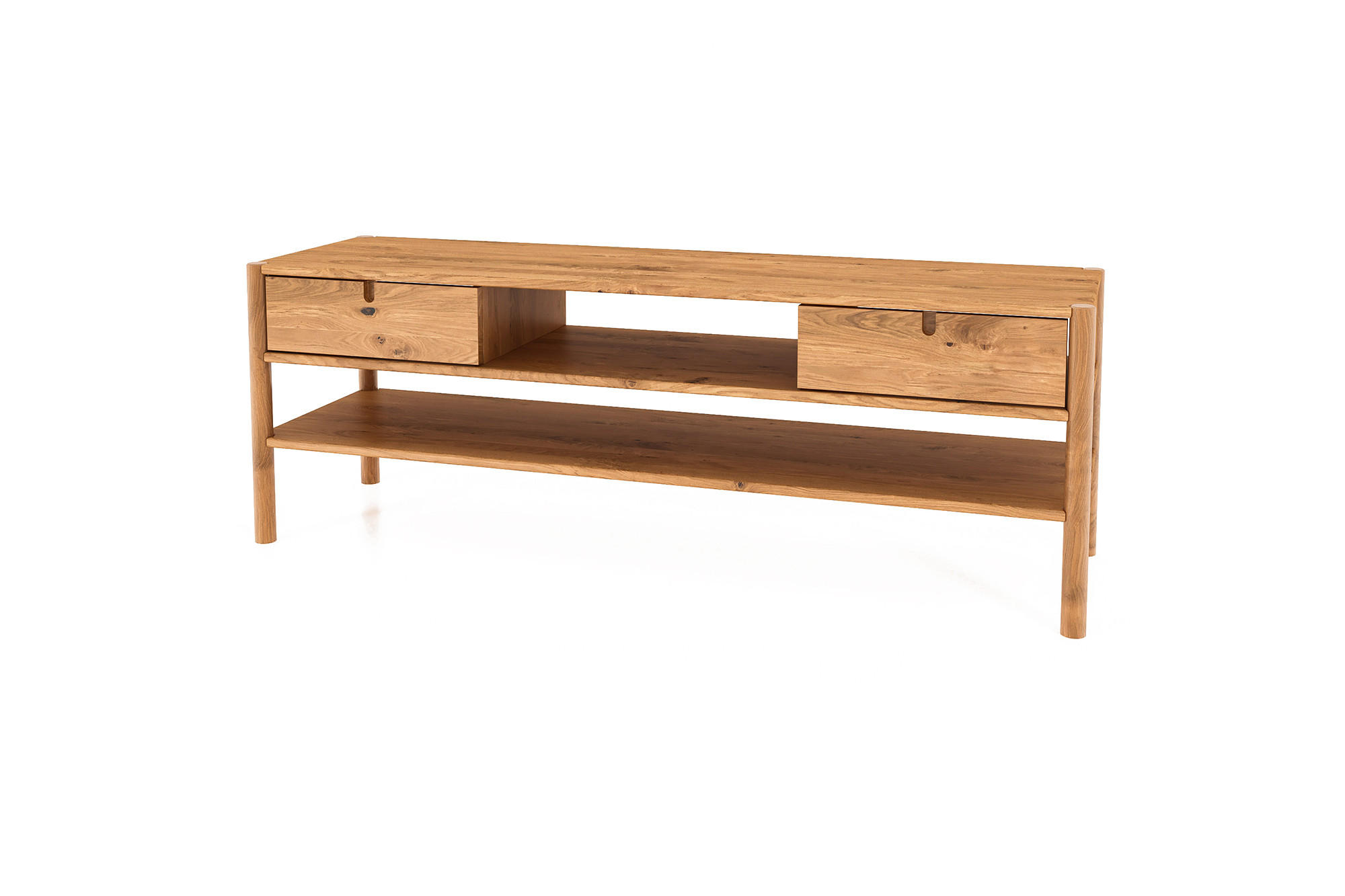 TV-SCHRANK INA Wildeiche - Wildeiche, Holz (160/59/46cm) - byoak