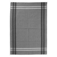 GESCHIRRTUCH Petits Carreaux schwarz 50 x 70 cm - Schwarz, Textil (70/50cm) - Winkler