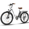 E-BIKE Cityrad EG31 28" für Damen & Herren, 7 Gang, bis zu 90km - Schwarz, Metall (87cm) - ELEKGO