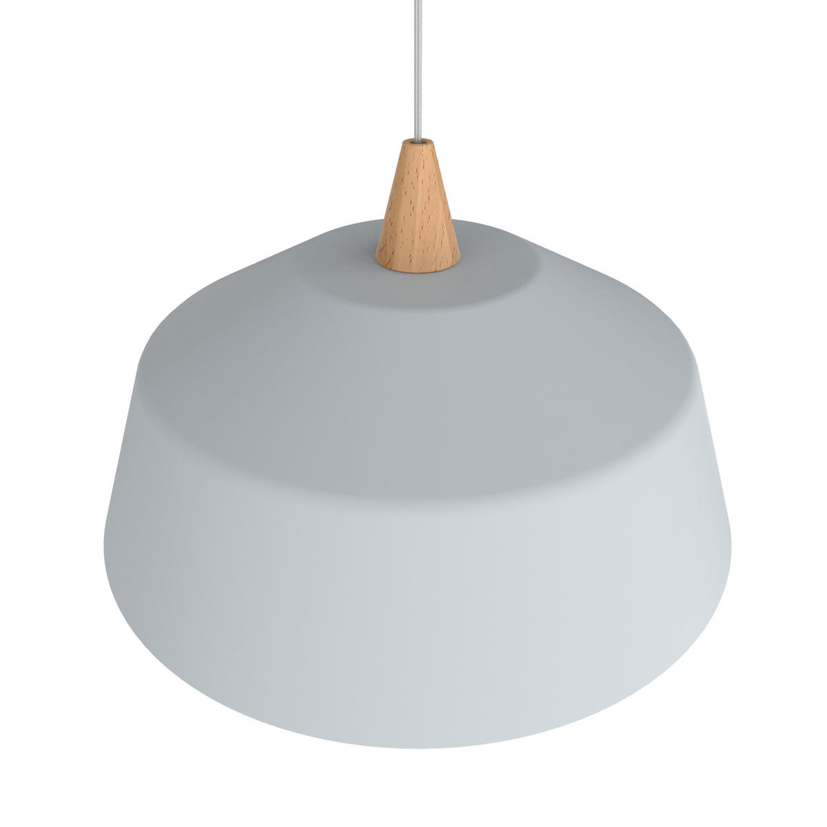 HÄNGELEUCHTE - Grau, Metall (50/50/17cm) - Lumicom