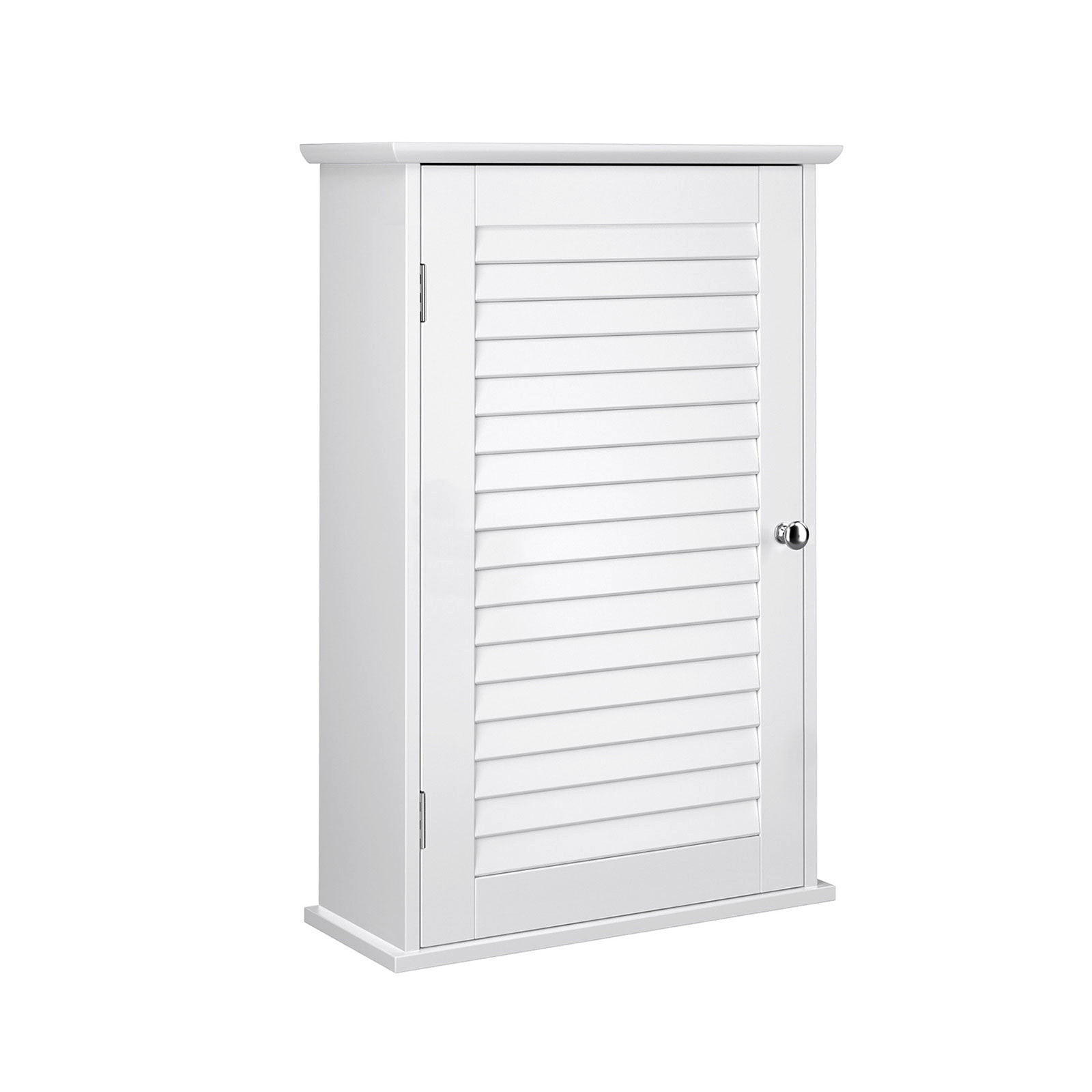 WANDSCHRANK BADEZIMMERSCHRANK - Weiß, Holzwerkstoff (16/60/40cm) - Hansiro