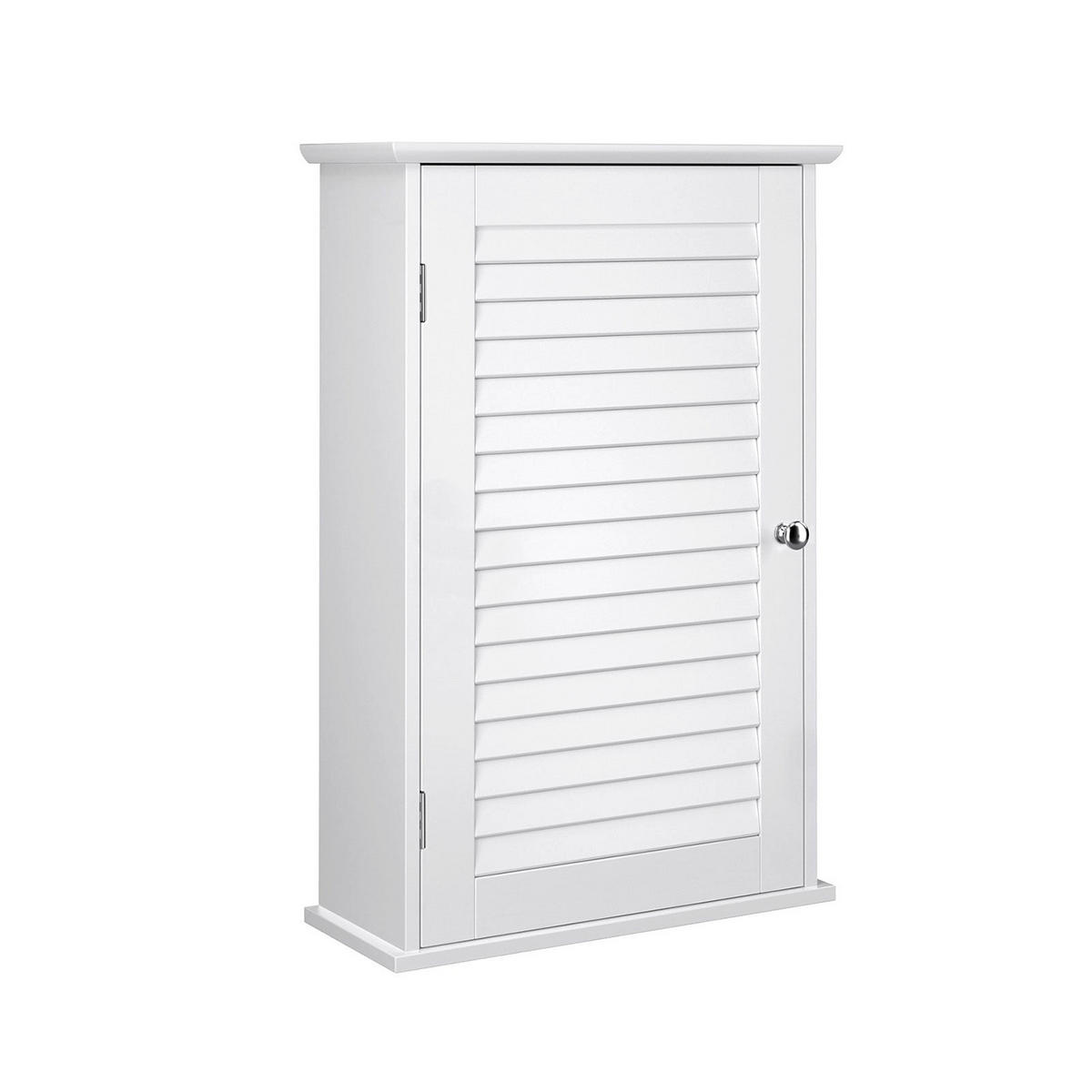 WANDSCHRANK BADEZIMMERSCHRANK - Weiß, Holzwerkstoff (16/60/40cm) - Hansiro