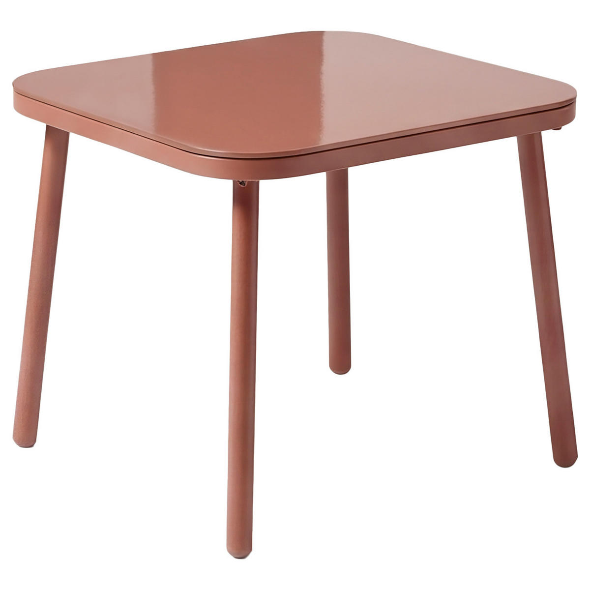 SITZGRUPPE - 5-teilig - Stahl - Rot/Weiß, Glas/Textil - home24