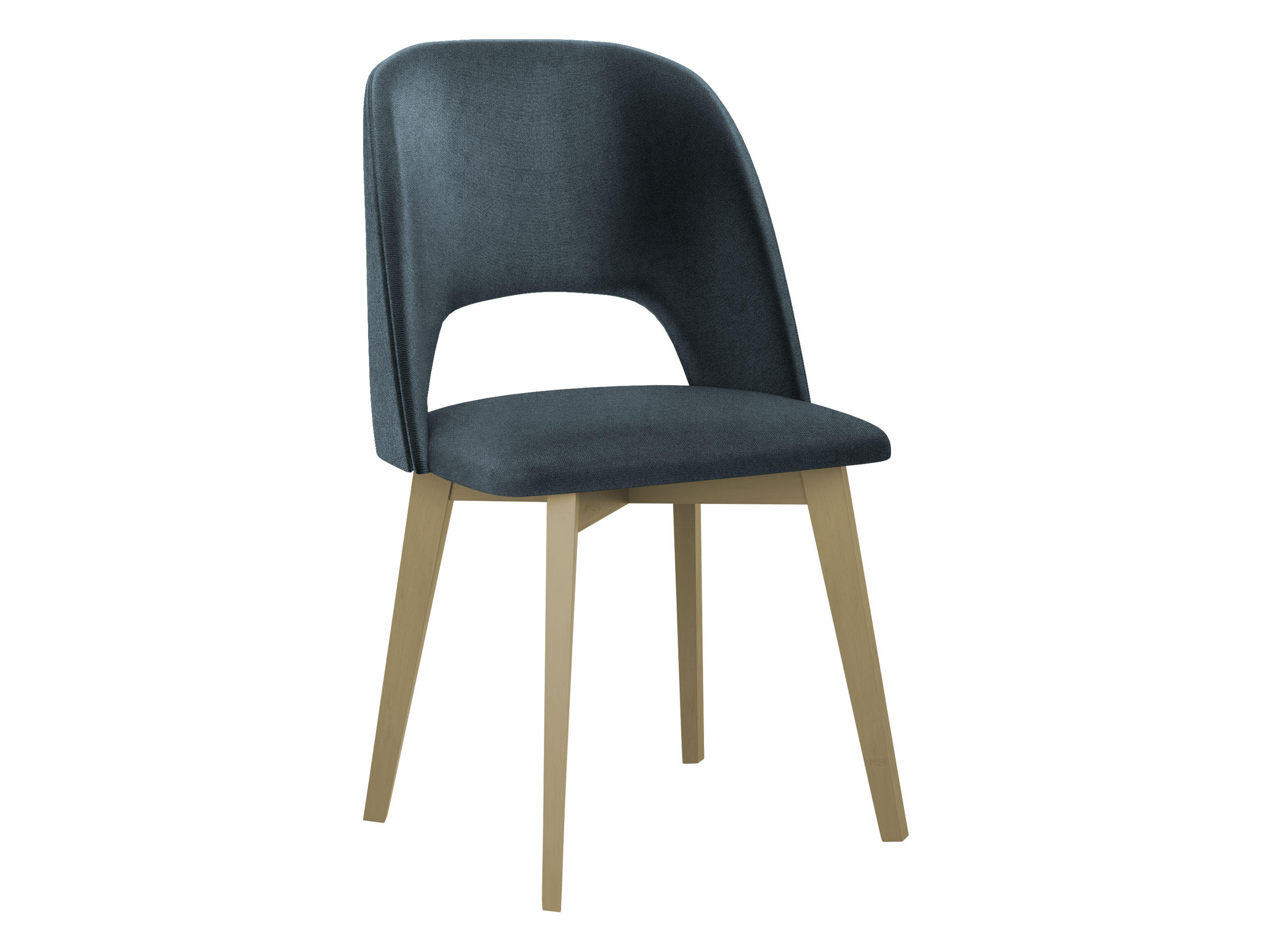STUHL Monti 4, Holzfarbe: Sonoma - Eichefarben/Blaugrau, Holz (48/83/54cm) - MIRJAN24