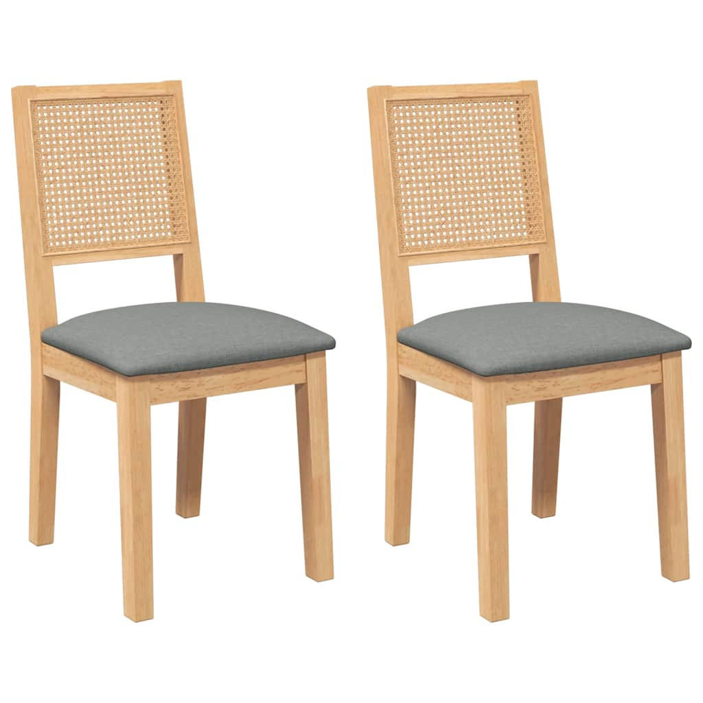 STUHL-SET 2 Stk Falkenhainbach 45/89/54 cm - Braun, Holz (45/89/54cm) - ZMH