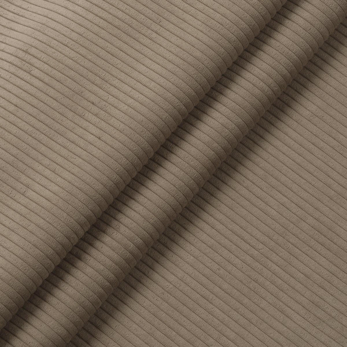 SOFA braun Cord 276 cm, Ecksofa 4-Sitzer, L-Sofa Ottomane links - Schwarz/Braun, Holz/Textil (276/183cm) - Inn.Furn