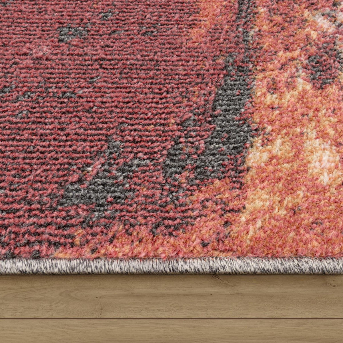 KURZFLORTEPPICH 120/160 RYAN 933 - Multicolor, Kunststoff (120/160cm) - Paco Home