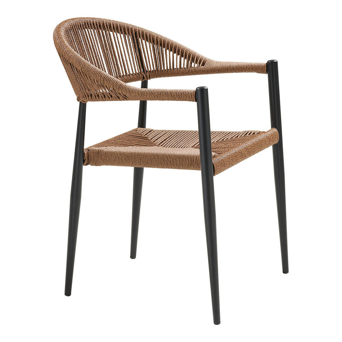 GARTENSTUHL, Canari, Stühle Natur, Rattan, 57 x 60 x 78 cm - Naturfarben, Naturmaterialien (57/78/60cm) - ebuy24