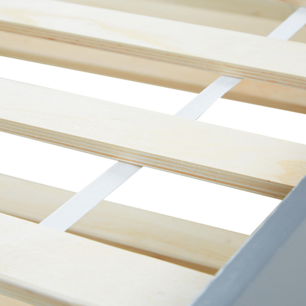 AUSZIEHBETT mit Matratze 90/200 cm Grau - Grau, Holz (90/200cm) - Homestyle4u