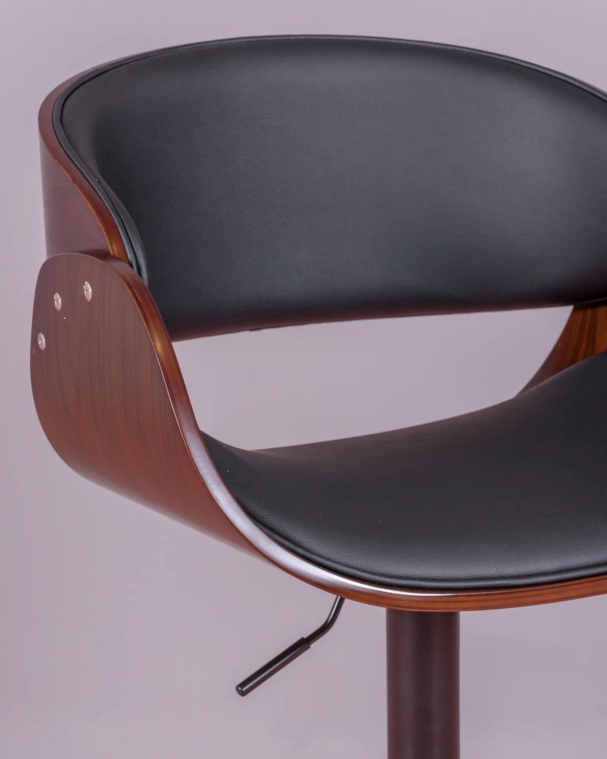 HOCKER Holz Schwarz - Schwarz, Holz (58/92/51cm) - Nest Dream